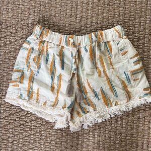 EUC Roolee THML Cotton Embroidered Shorts Small​​